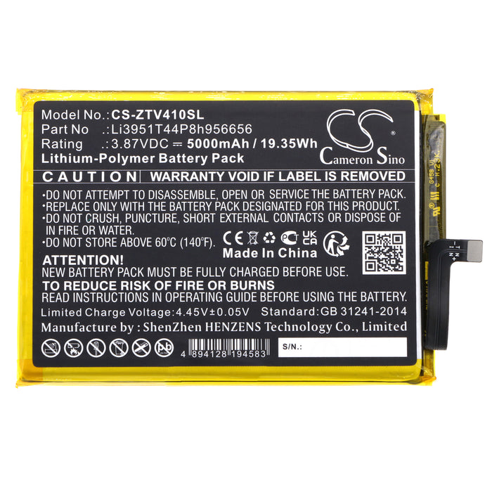 ZTE 8045, Blade V40, Blade V40 5G, V40 Vita Mobile Phone Replacement Battery