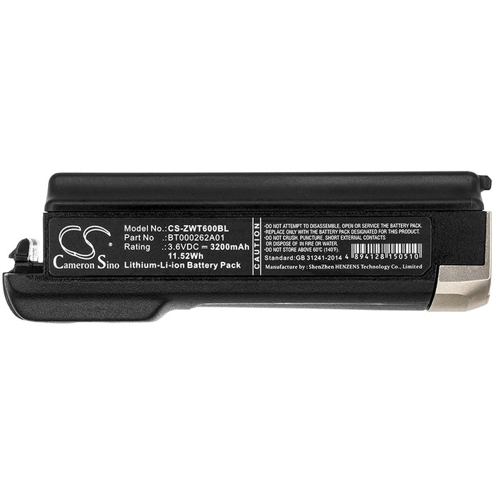 Zebra WT6000 WT60A0 WT6300 RS6000 Barcode Replacement Battery