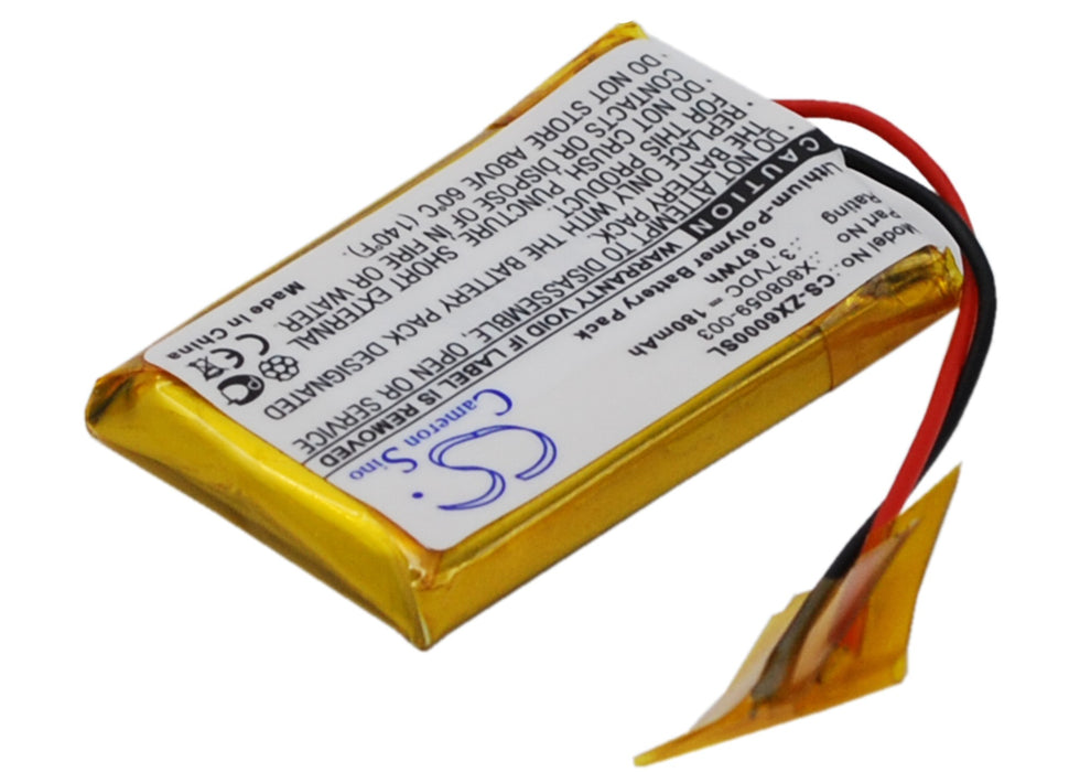 Microsoft LifeChat ZX-6000 Headphone Replacement Battery