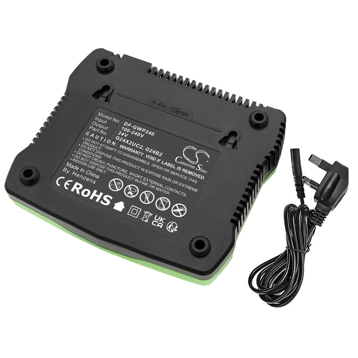 Powerworks 2CM P24LM32,P24AB,P24ST Power Tool Battery Charger