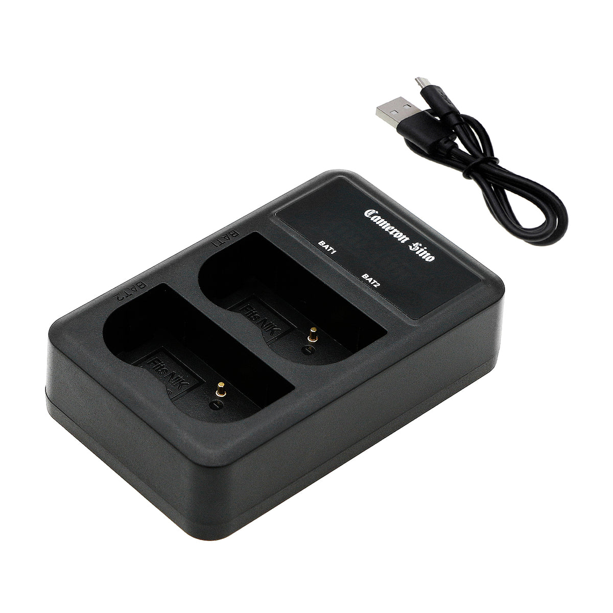Vhbw Caricabatterie USB Per Nikon D100, D200, D300, D50, D70, D80, D90 E D700 – Ricarica Da PC, Powerbank O Auto