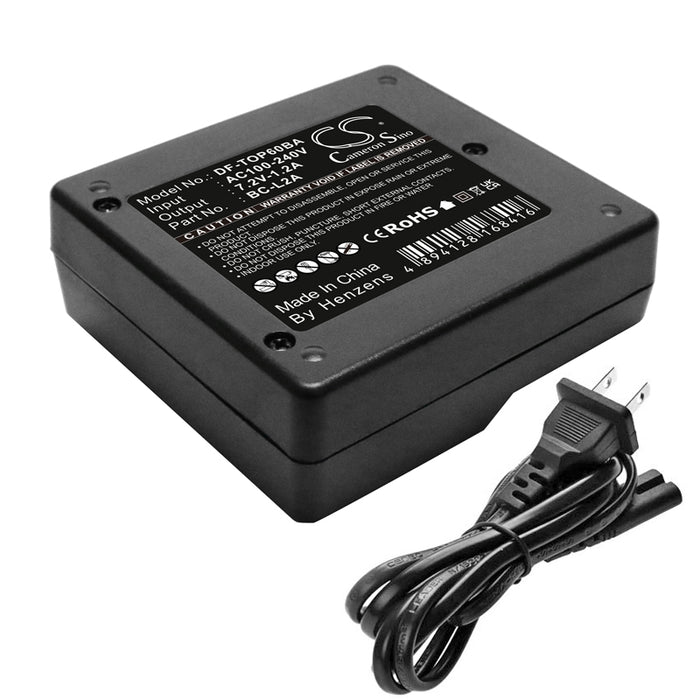 Topcon ES Total Station,OS Total Station,ES-600G,ES-605G,OS-602G,ES-602,ES-605,Hiper II,ES,CX,FX,SET-X Survey Multimeter and Equipment Battery Charger