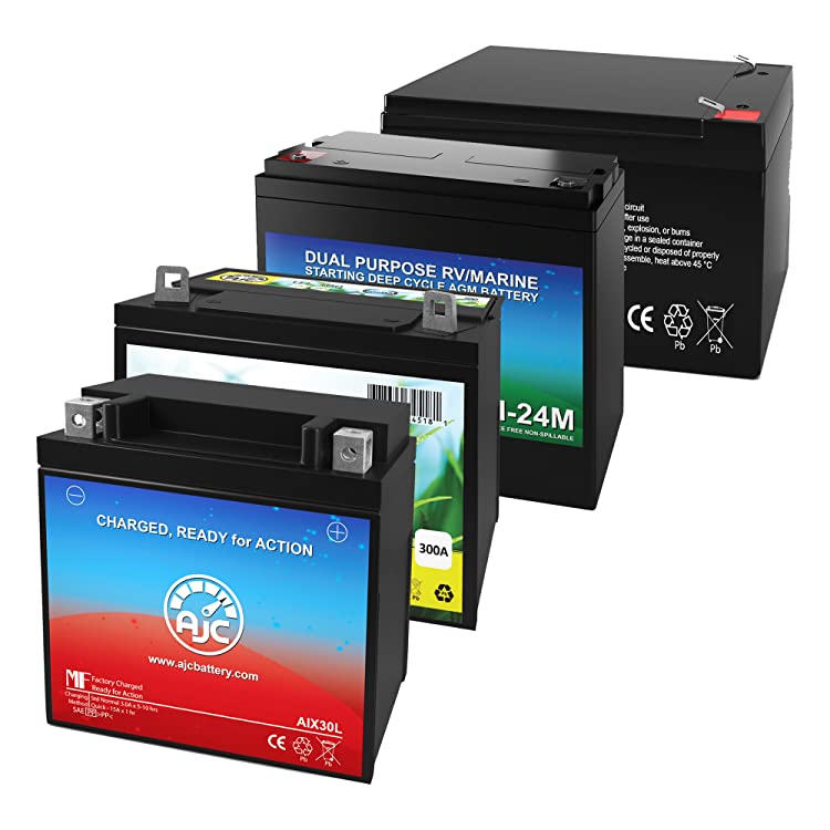 Plateau Porte-batterie Marine 12V Avec Sangle - Compatible Groupe 27, Batteries Li-Ion, Pour Bateau, RV, Voiture