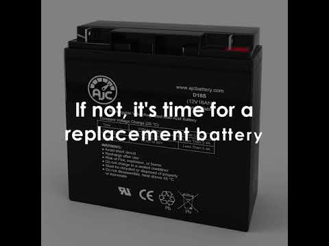 Schumacher Electric IP-1850FL Instant Power 12V 22Ah Jump Starter Replacement Battery