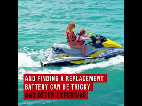 AJC Battery Compatible with Sea-Doo 180 Challenger SE (1.5L Supercharged) 1494CC Personal Watercraft Battery (2012)