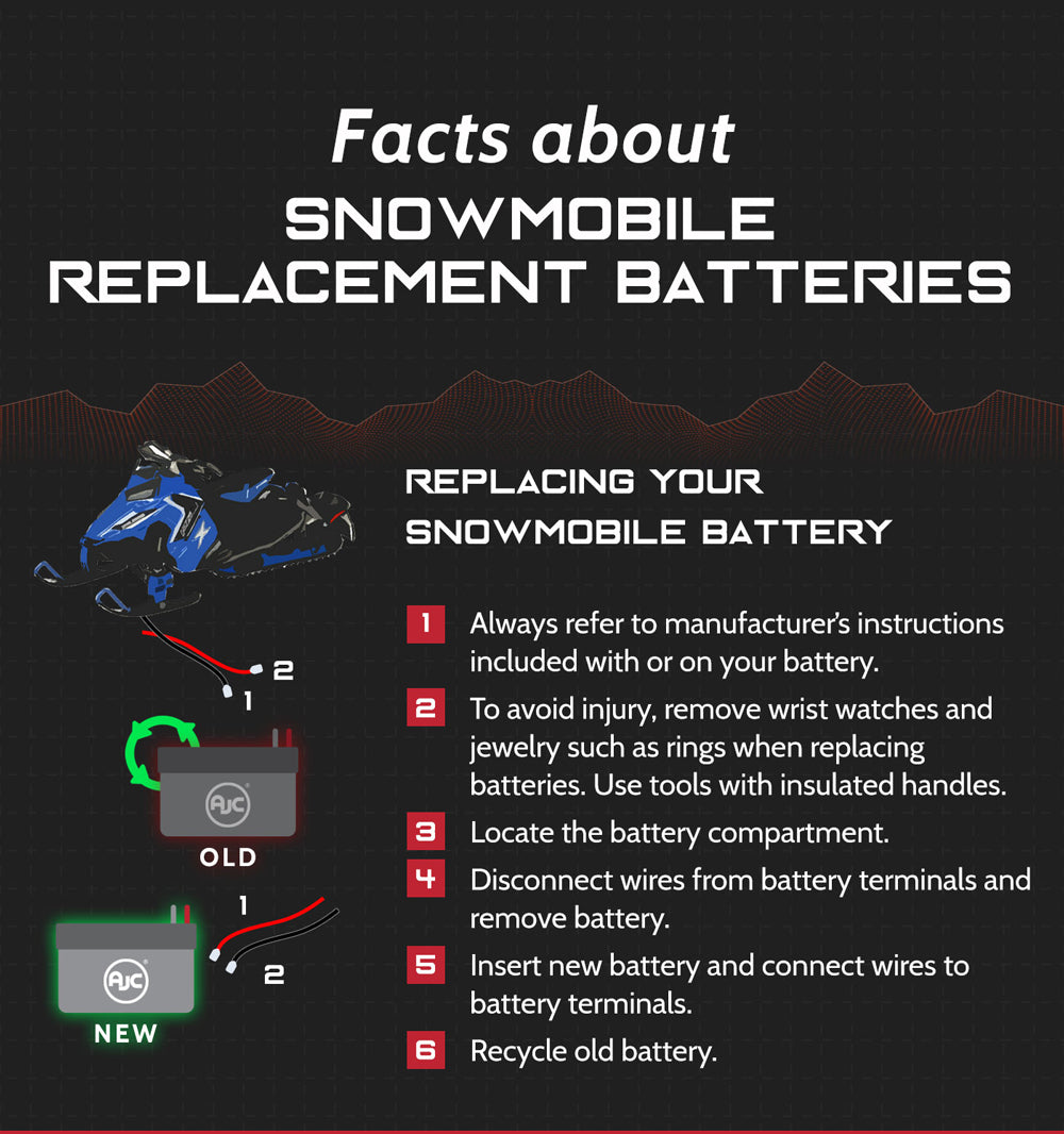 Replacing Your Snowmobile Battery