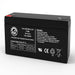 PowerWare PW5119-2000VA 6V 12Ah UPS Replacement Battery