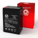 GS Portolac PE6V4.5 6V 4.5Ah Alarm Replacement Battery-2