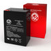 Black & Decker NTO609 Spotlight 6V 5Ah Spotlight Replacement Battery-2