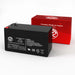 Portalac PE1212R 12V 1.3Ah Emergency Light Replacement Battery-2