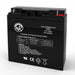 Dual-Lite AS360I-12V 12V 18Ah Emergency Light Replacement Battery