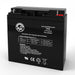 Alpha Technologies CFR 1500 CFR 1500C 017-102-XX 12V 22Ah UPS Replacement Battery