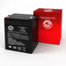 Napco GEM-P816 - 12v 4ah 12V 4.5Ah Alarm Replacement Battery-2