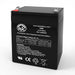 National NBX12-500 12V 5Ah UPS Replacement Battery