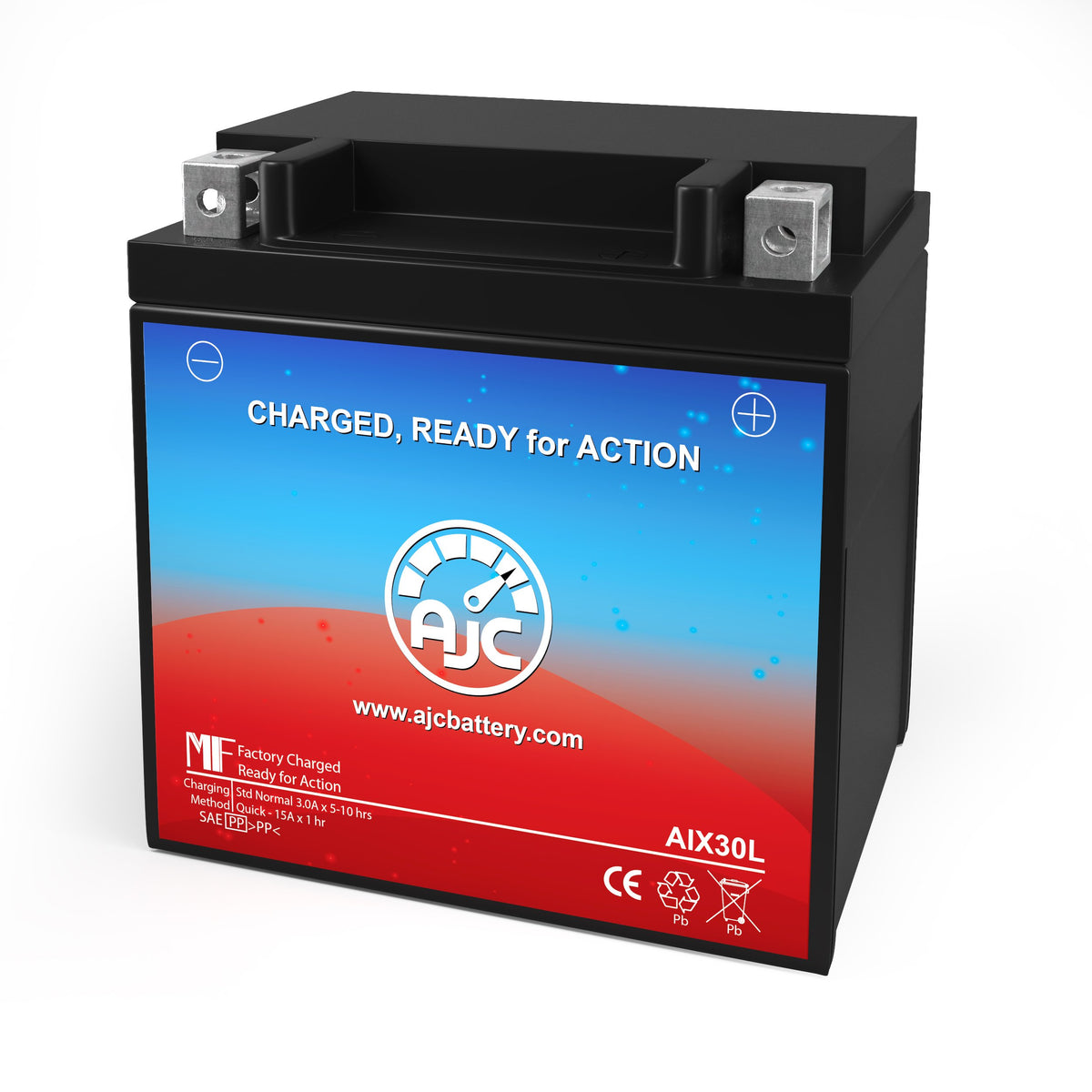 Yuasa YIX30L Powersports Replacement Battery: BatteryClerk.ca