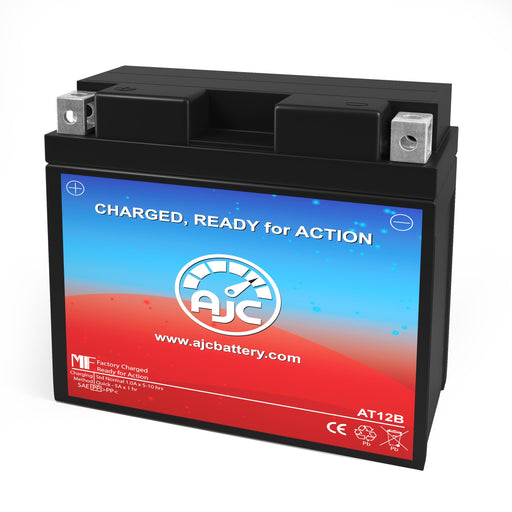 Power Sonic PT12B-4 Powersports Replacement Battery