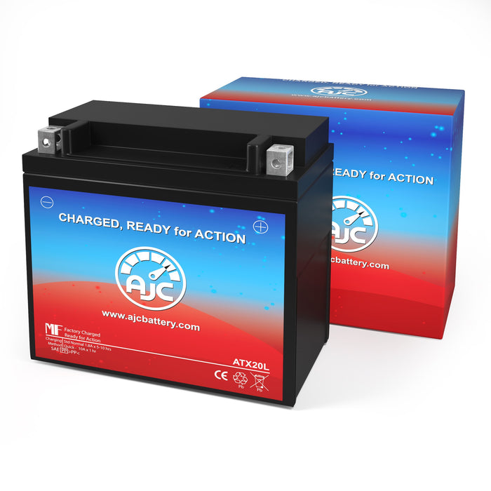 Polaris Victory Vegas, Jackpot, Hammer, Ness, Vision 1731CC Motorcycle Replacement Battery (2008-2017)