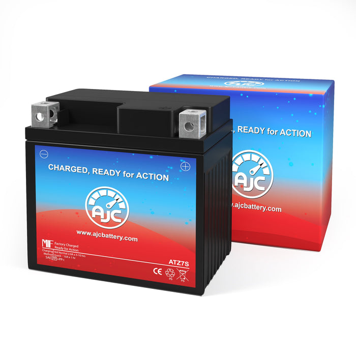 Power Max GTZ7S Powersports Replacement Battery