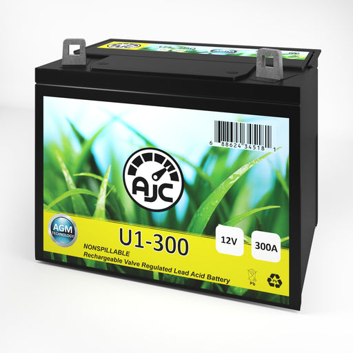 Yazoo ZKHP52233 Zero-Turn Radius U1 Lawn Mower and Tractor Replacement Battery