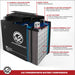 Bombardier GTx Sport 500S 597CC Snowmobile Replacement Battery (2009)