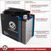 PowerStar PM9-BS Powersports Replacement Battery