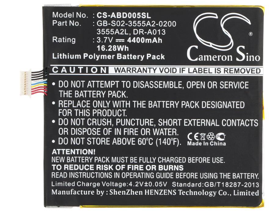 Amazon D01400 kindle Fire Tablet Replacement Battery-5