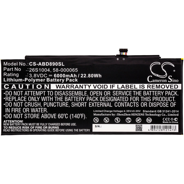 Amazon GPZ45RW GU045RW Kindle Fire HDX 8.9 Kindle Fire HDX 8.9 3rd Kindle Fire HDX 8.9 4th Genera Tablet Replacement Battery-3