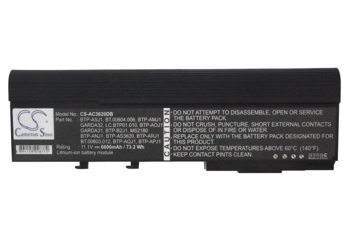 Acer Aspire 2420 Aspire 2920 Aspire 2920-1A2G16MI Aspire 2920-302G25Mi Aspire 2920-3A2G12Mi Aspire 2920-3A2G25 Laptop and Notebook Replacement Battery-5