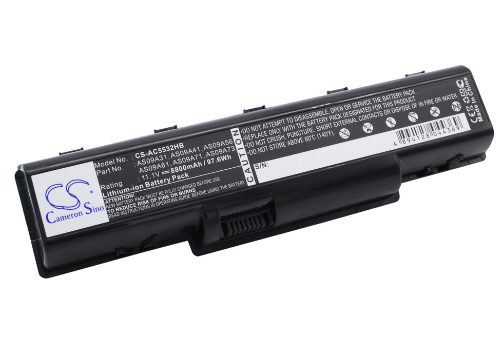 Gateway NV52 NV5207U NV5211U NV5212U NV5213U NV5214U NV5215U NV5216U NV53 NV5302U NV5331U NV5332U NV53 8800mAh Laptop and Notebook Replacement Battery-2