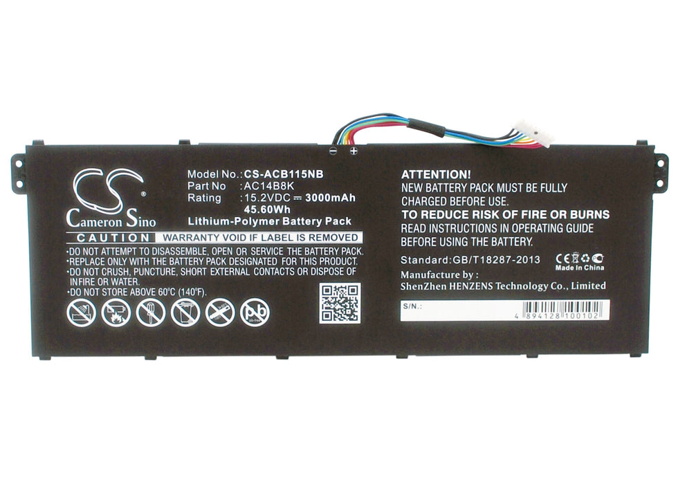 Gateway NE511 NE512 Replacement Battery-main