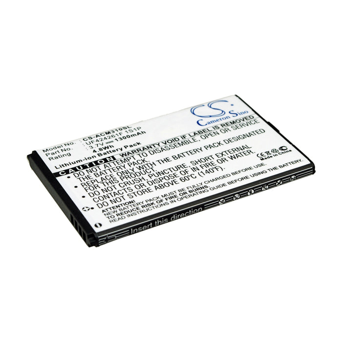 Acer Allegro M310 W4 Replacement Battery-main