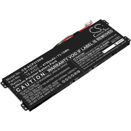 Acer Conceptd 3 Cn315-71-72j3 Conceptd 3 Cn315-71- Replacement Battery-main