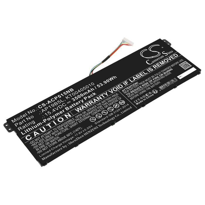 thumbnail image 2 of Replacement 3INP5/82/70 Laptop Battery For Acer Aspire 515 Series - 11.25V 4471mAh 2 of 6