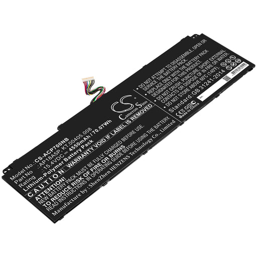 Acer ConceptD 9 CN917-71 ConceptD 9 CN917-71-90CX  Replacement Battery-main