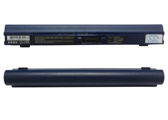 Acer Aspire One 531 Aspire One 751 Aspire One 751-Bk23 Aspire One 751-Bk23F Aspire One 751-Bk26 A 4400mAh Blue Laptop and Notebook Replacement Battery-5