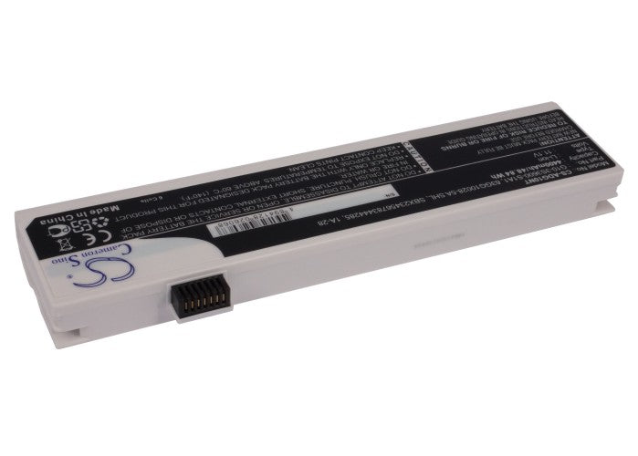 Advent 4213 4400mAh White Laptop and Notebook Replacement Battery-2