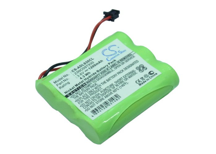 Audioline CDL930 CDL931 CDL950 CDL951 Replacement Battery-main