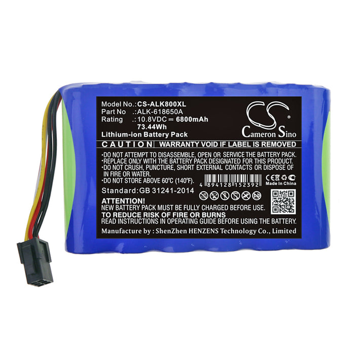 Eloik ALK-80 ALK-88 ALK-88A HH-88 6800mAh Replacement Battery-3