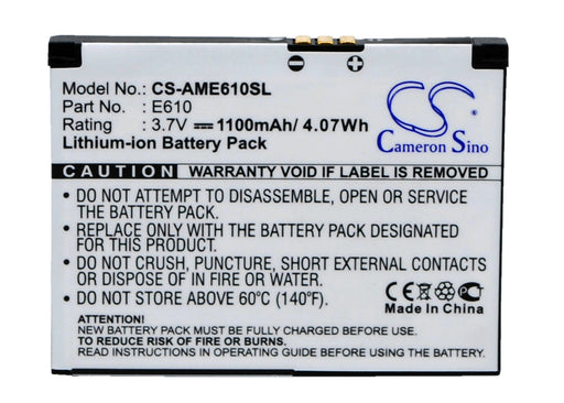Amoi E610 Replacement Battery-main