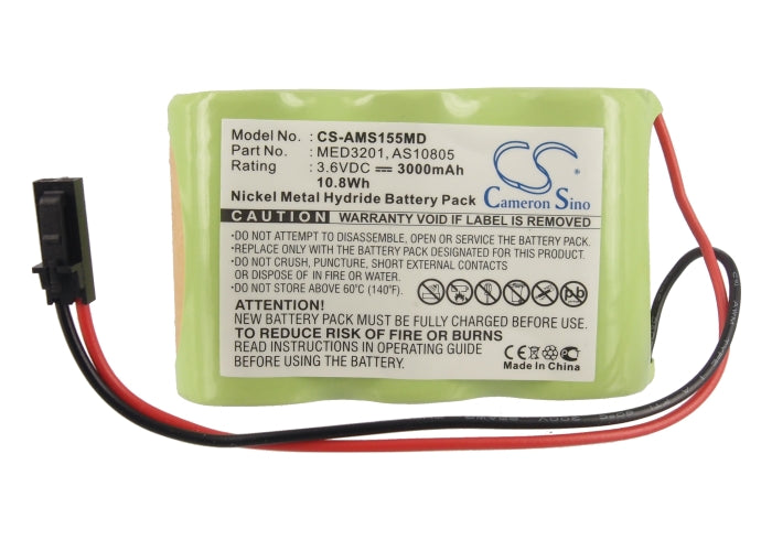 Alaris Medicalsystems 1550 MED SYSTEM 3 2860 Infusio 2860 2863 2865 2866 MED SYSTEMS 3 MedSystem III Medical Replacement Battery-5