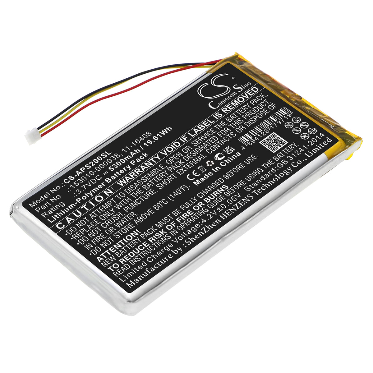 Appareo Stratus 2,Stratus 3,Stratus 2S GPS Replacement Battery ...