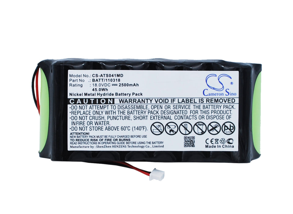 Atmos Pump Wound S041 Medical Replacement Battery-5