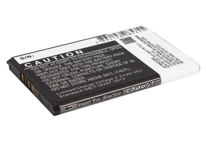 Alcatel One Touch Link Y580 One Touch Link Y800 One Touch Link Y800Z One Touch Y580 One Touch Y580D One Touch Y800 One Tou Hotspot Replacement Battery-3