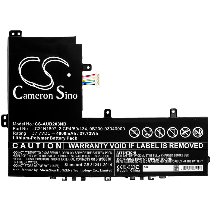 Asus C223NA C223NA-1A C223NA-1B ChromeBook C223NA ChromeBook C223NA-DH02 ChromeBook C223NA-GJ0002 ChromeBook C Laptop and Notebook Replacement Battery-3