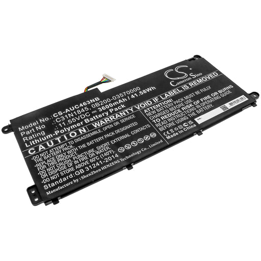 Asus Chromebook C436FA Laptop and Notebook Replacement Battery