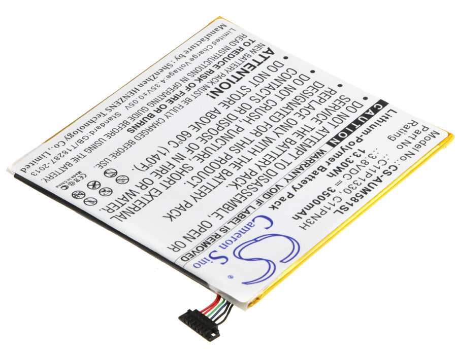 Asus AST21 ME181C ME581CL Memo Pad 8 MeMO Pad 8 ME181A MeMO Pad 8 ME181C MeMO Pad 8 ME181CX MeMO Pad 8 ME581CL Tablet Replacement Battery-2