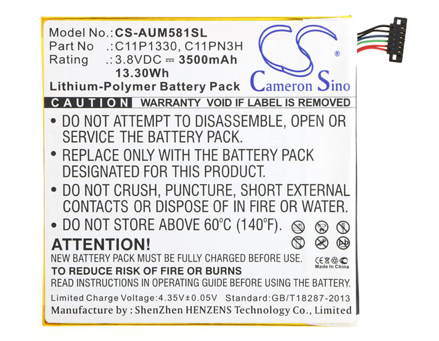 Asus AST21 ME181C ME581CL Memo Pad 8 MeMO Pad 8 ME181A MeMO Pad 8 ME181C MeMO Pad 8 ME181CX MeMO Pad 8 ME581CL Tablet Replacement Battery-5