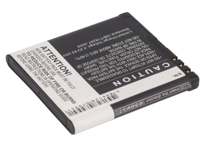 Amplicomms PowerTel M6900 PowerTel M7000 Mobile Phone Replacement Battery-3