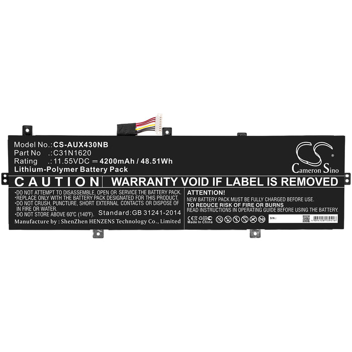 Asus BX430 BX430UA BX430UQ P5340FF PRO P5340 PRO P5340UA PRO P5340UF PRO PU404 PU404UF8250 PU404UF8250 4GB 16G Laptop and Notebook Replacement Battery-3