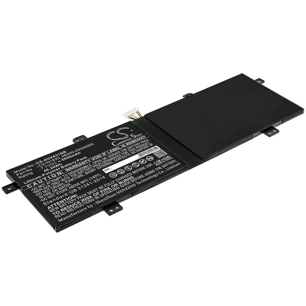 Asus BX431FA BX431FB K431FA K431FL S431FA S431FL S431FL-AM043T